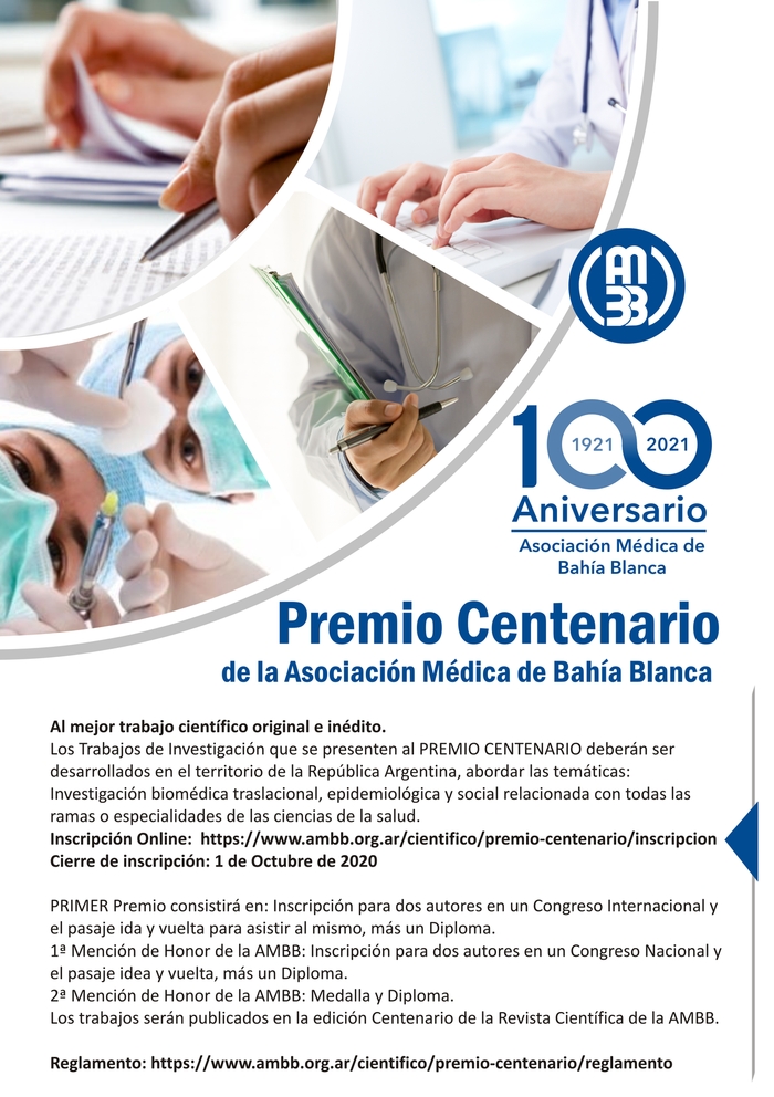Difusion Premio Centenario Flyer