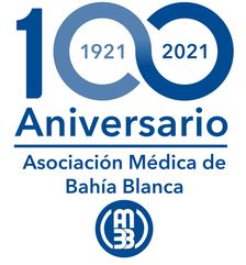 Logo Centenario de la Asociacion Medica de Bahia Blanca